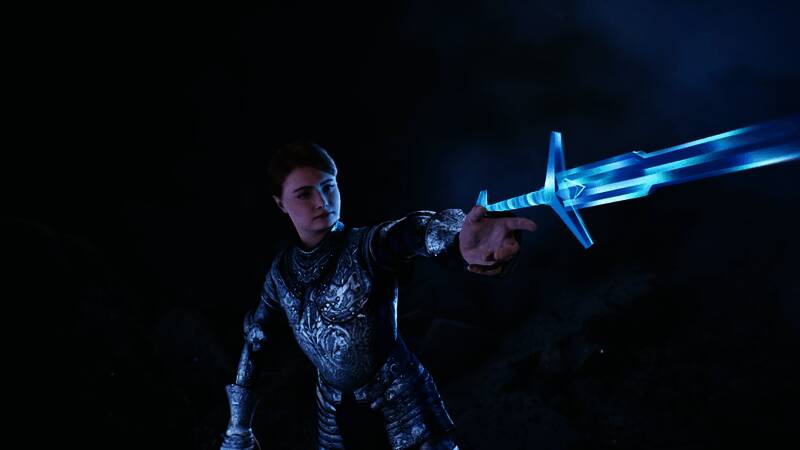 公主与Boss对峙场景,气氛紧张刺激