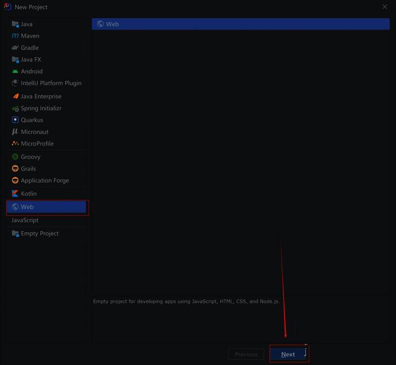 项目结构展示，已创建HTML文件