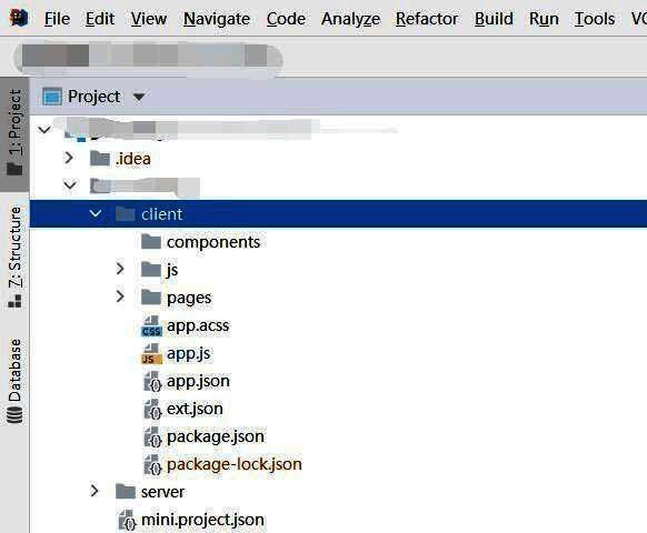 对比图展示隐藏前后的项目视图变化，清晰可见node_modules已被屏蔽