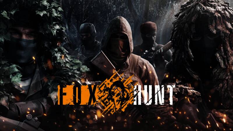 《合金装备3:重制版》多人模式Fox Hunt宣传图,角色在丛林中潜行