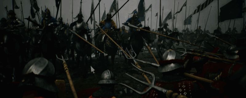 《编年史:中世纪》游戏封面,展示中世纪风格的战场与骑士形象