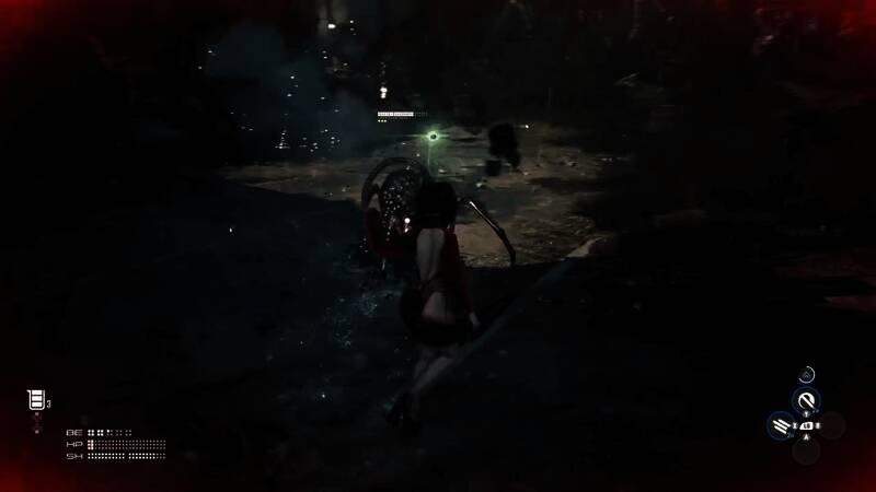 《剑星》游戏截图,主角手持能量武器,背景为未来都市全景,光线效果逼真