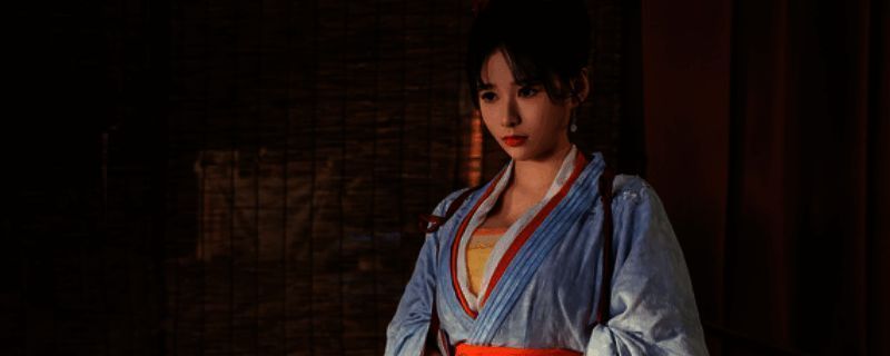 《美女,请别影响我成仙》游戏封面画面,展现主角与神秘女性角色的互动场景