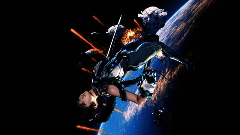 《剑星》游戏场景展示,未来科技风格的城市背景与角色战斗画面