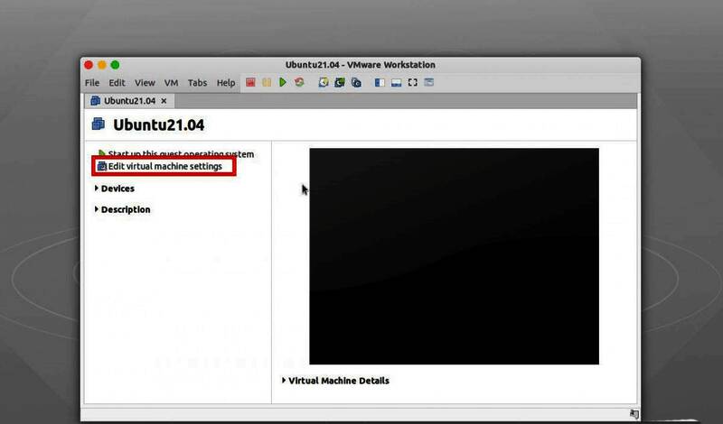 虚拟机设置窗口中选择虚拟硬盘并点击挂载按钮