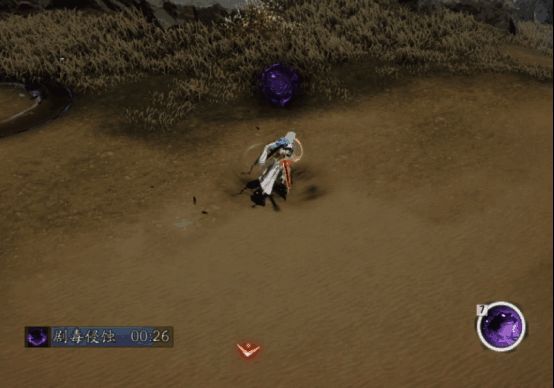 欧阳锋跃起施展蛤蟆神功,场地中巨蛙坠落,玩家紧张躲避