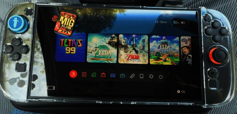 玩家展示被封禁后的 Switch 主机界面