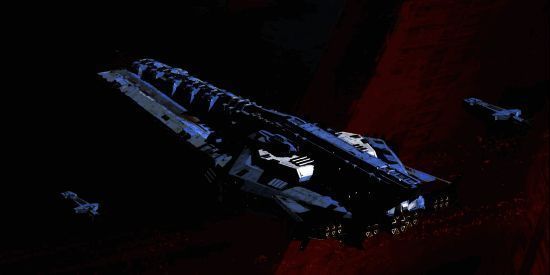 新舰船蓝图概念图,展现指挥系统与火力协同设定