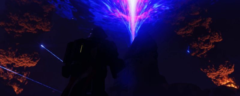 游戏中角色手持武器进行射击操作的界面示意图