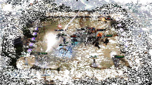 自走棋战斗动态演示，角色释放技能瞬间特效震撼