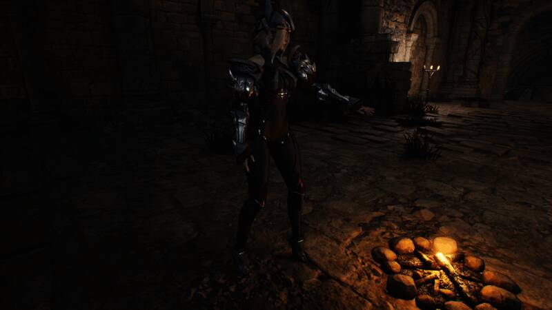 地下城深处神秘遗迹,光影渲染极具氛围感