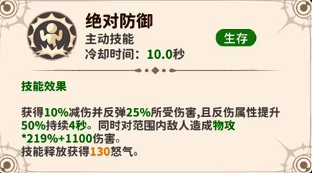 剑盾模式下战士技能图标展示,包含格挡、反击、击退等技能图示