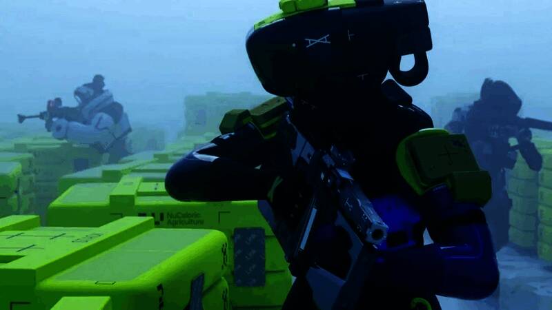 《失落星船：马拉松》封闭测试画面，展示角色探索与战斗细节