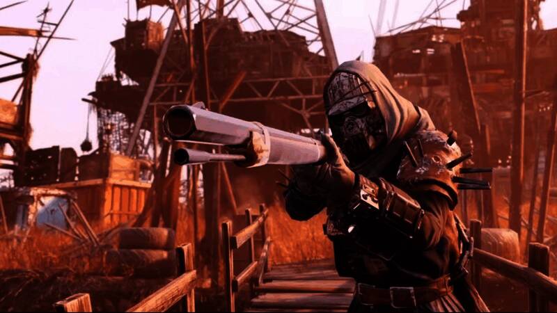 《辐射76》游戏界面截图,废土世界场景细节展现