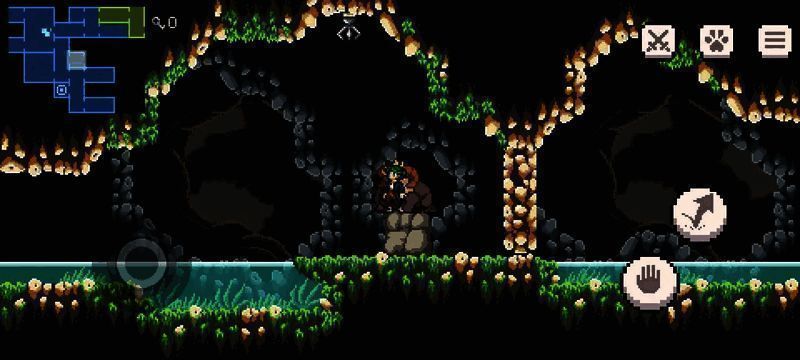 玩家操控钩爪开启宝箱的精彩瞬间