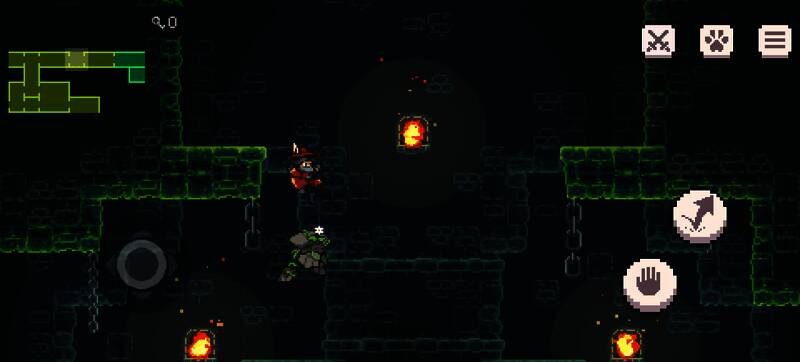 游戏内角色与巨型怪物激烈对战的震撼画面