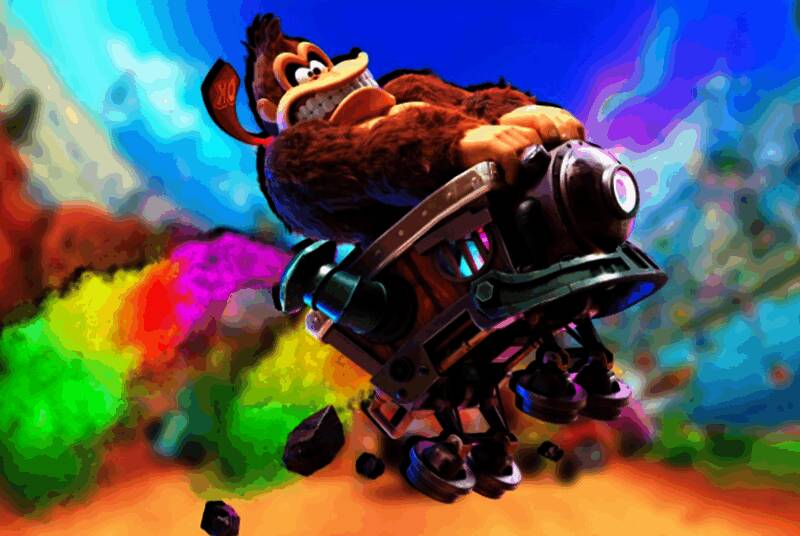 《马里奥赛车:世界》角色服装展示界面,大金刚仅显示一套装扮