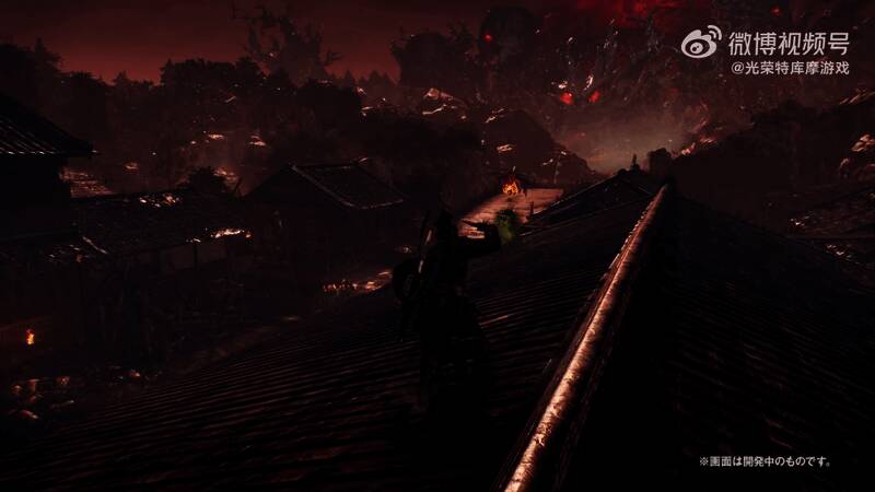 《仁王3》忍者风格战斗场景,角色施展分身术与敌人周旋