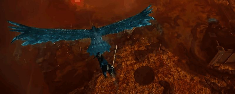 追踪者穿戴全套构筑装备展示，手持长弓与匕首，身披轻便皮甲