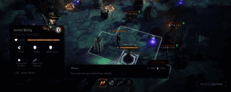 游戏主视觉图展示黑暗风格的边境小镇场景,阴森氛围浓厚