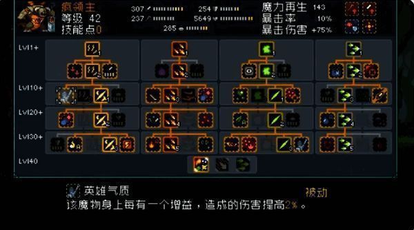 游戏内展示多个成功进化的怪物列表，界面下方标注详细材料获取方式