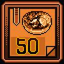 江城大赢家烹饪成就图标展示:炉火纯青