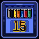 小有所成成就图标,金色奖杯与星星图案