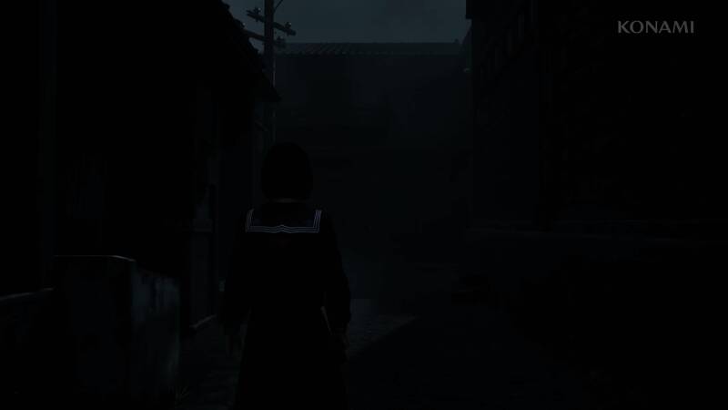 游戏中糖果店场景,昏暗灯光下货架上的糖果泛着诡异光泽