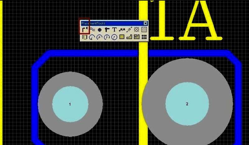 边框预绘制与实际铺铜效果对比示意图
