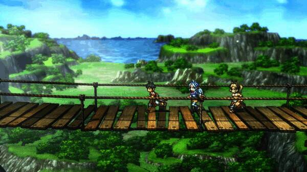 游戏内战斗场景截图，角色技能特效华丽炫目