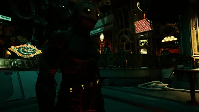 游戏总监Brandon Adler接受采访现场画面,神情认真