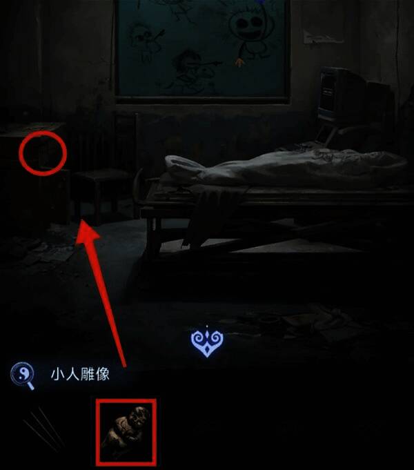 铜像放入书柜后探头弹出