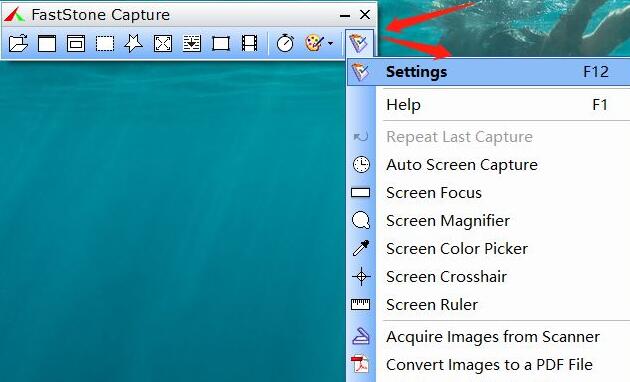 设置按钮位置示意图,清晰标出入口位置