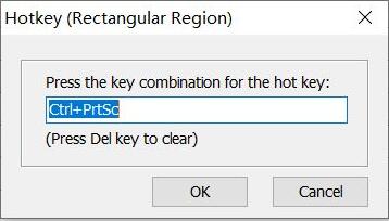 快捷键编辑界面展示,用户正在输入新的按键组合