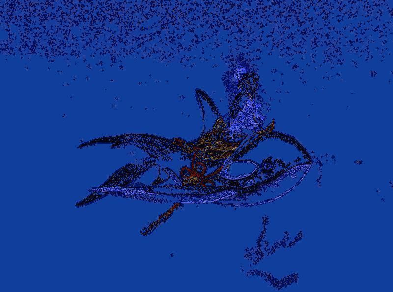 逆戟鲸坐骑展示动画,身形矫健穿梭于海浪之间