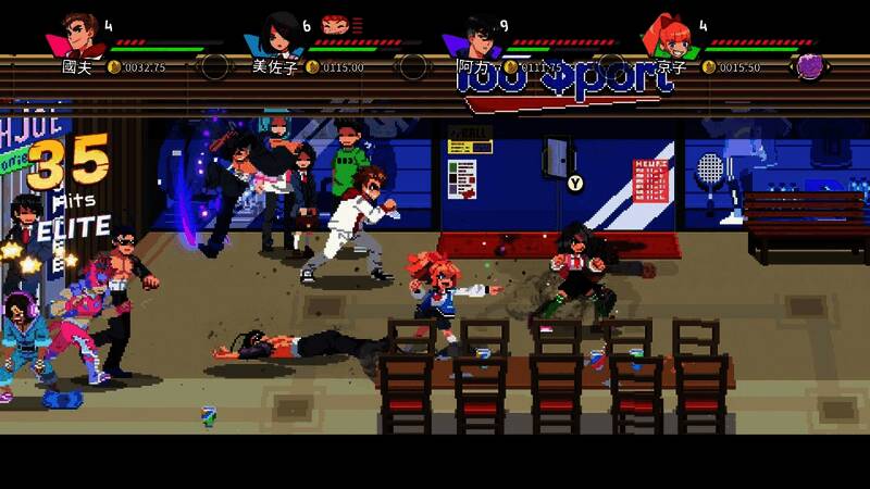 热血少女2过场动画展现搞笑漫画风格