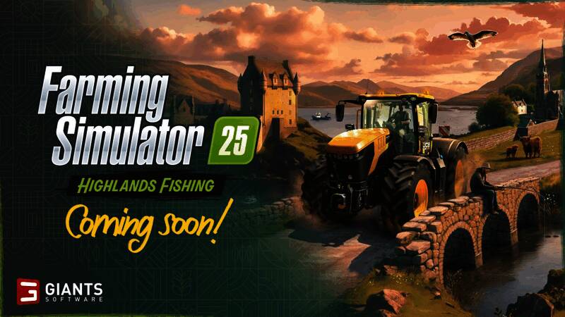 苏格兰风格的新地图Kinlaig,丘陵连绵绿意盎然