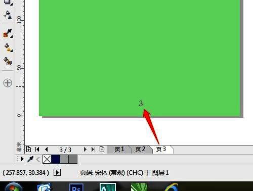 页码设置详细参数配置界面