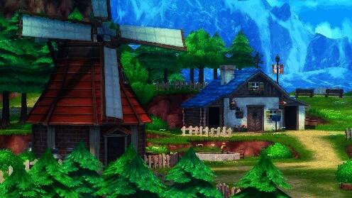 角色自定义界面展示，多种发型服饰可选