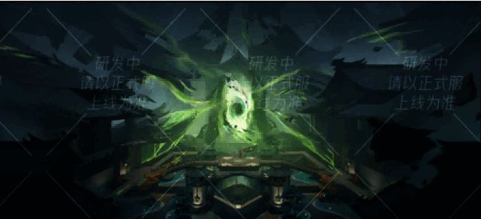 CF手游全新地图灵音城实景图,融合古庙与科技元素的东方赛博朋克战场