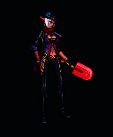 暗夜使者冰棒武器装扮展示，展现刺客风格与冰霜结合