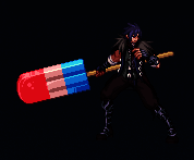 魔枪士冰棒武器装扮展示，突出冰风暴与长枪结合