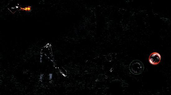 隐身状态下释放尘迴,旋转斩击并可控位移