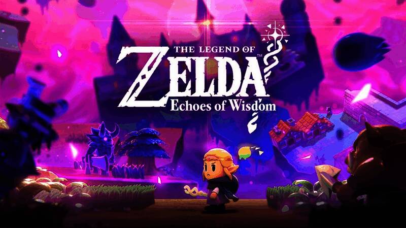 游戏内场景展示,林克在神秘遗迹中探索,画面风格清新且富有挑战感