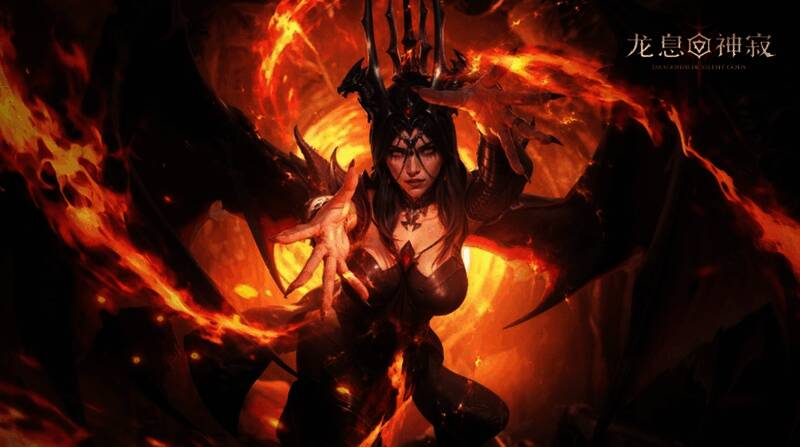 黑暗女士表情凝重,眼中流露出痛苦与决绝