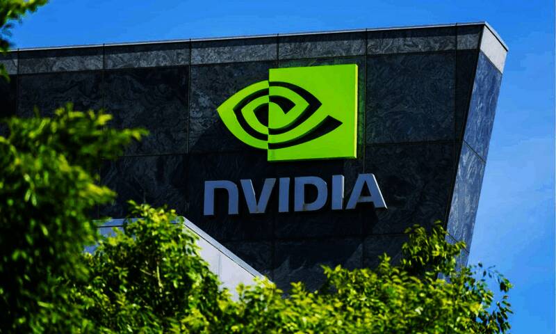 英伟达股票走势图显示市值突破四万亿美元