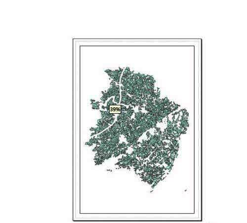 地图成功回归布局视图后的界面预览图