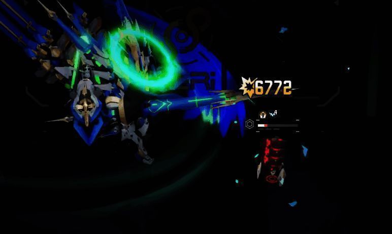 技能释放画面,圣痕爆炸特效炫目震撼