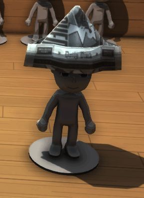 《金垦小镇》纸帽装扮展示，造型简洁复古