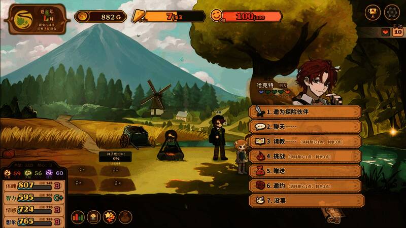 女儿成长阶段展示图，包含幼年、少年、青年三个时期